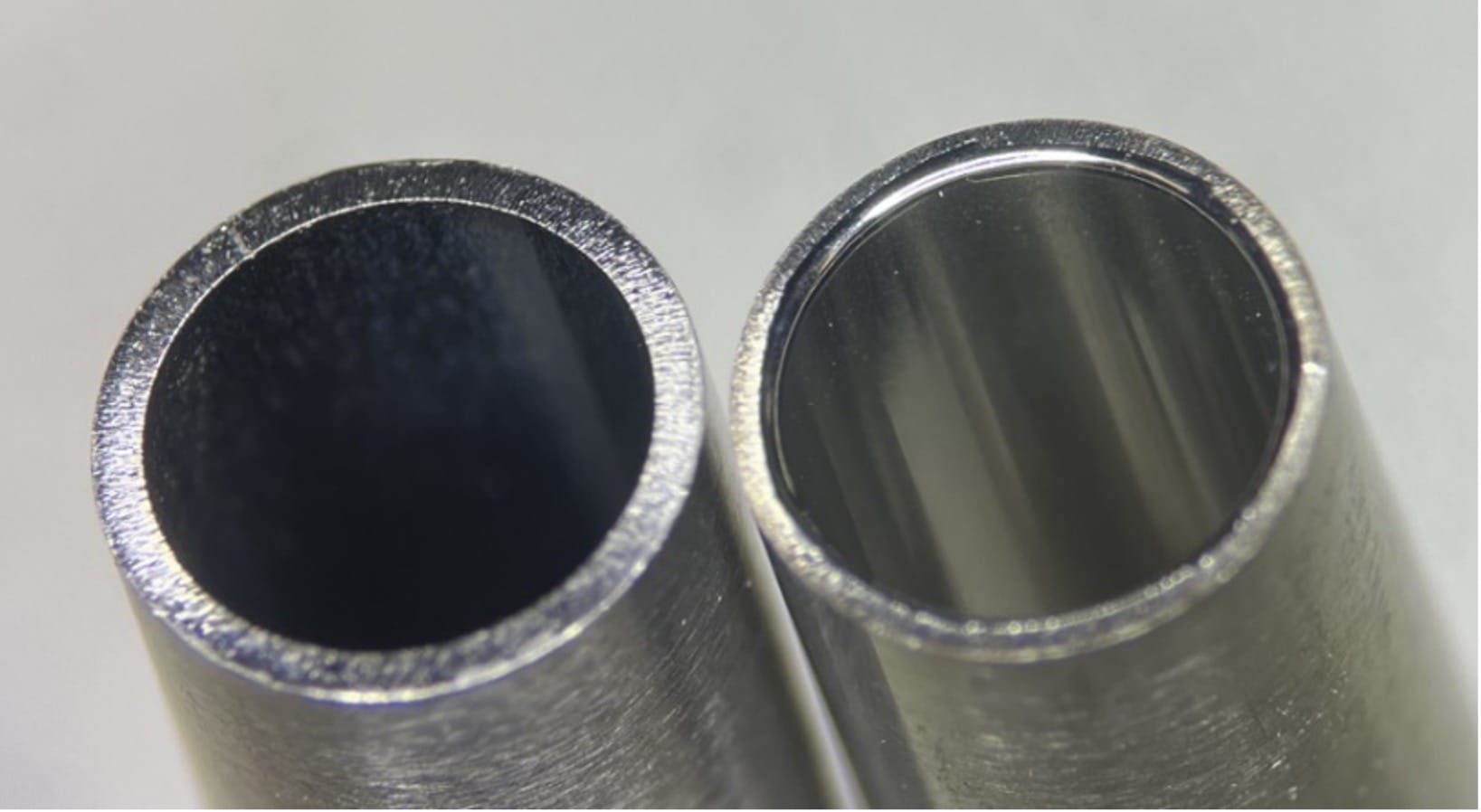 laser marking to round sharp edges and provide surface treatments